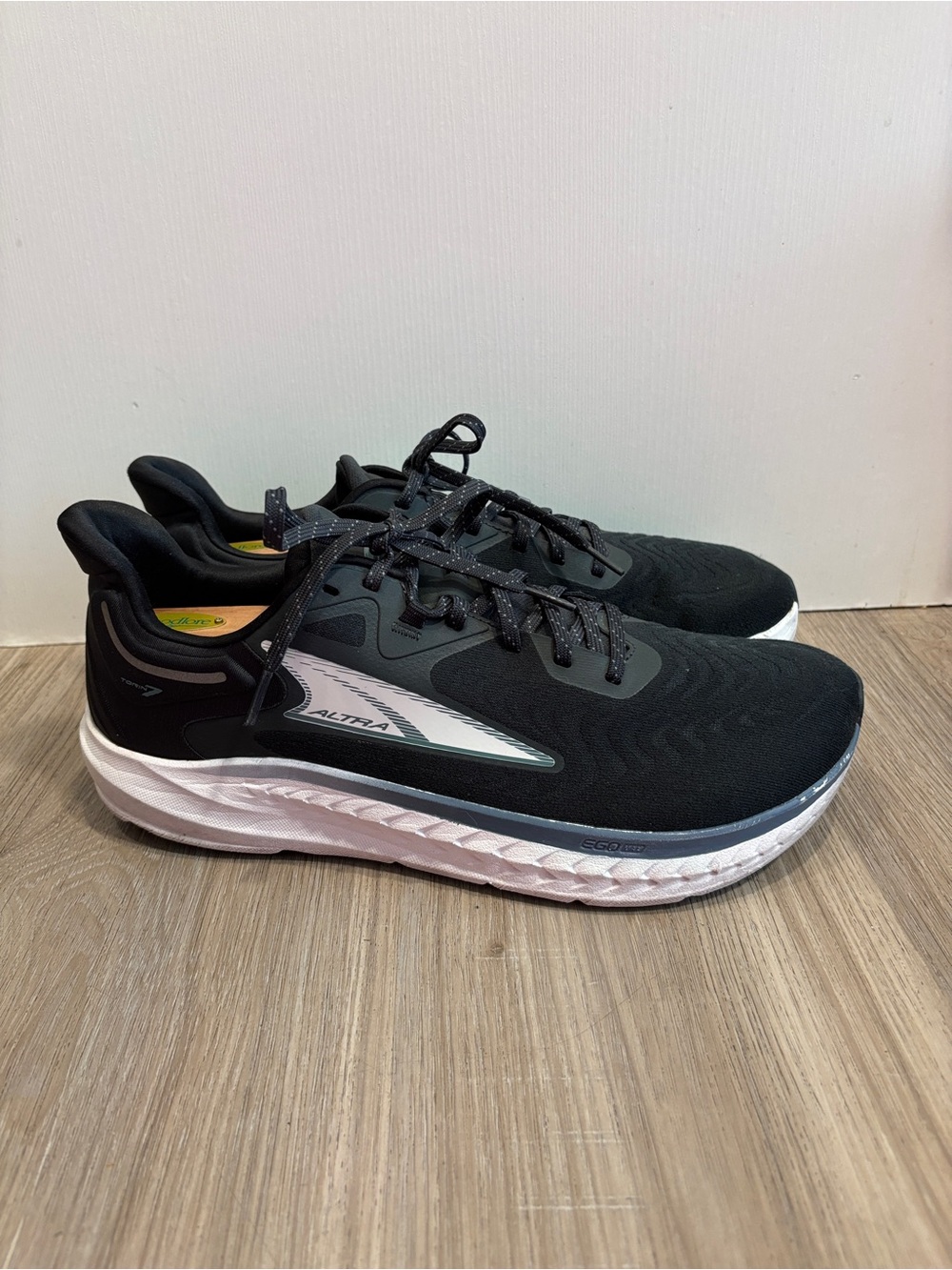Altra Torin 7 Shoes Mens Size 12 Black Sneakers Road Running Athletic Jogging